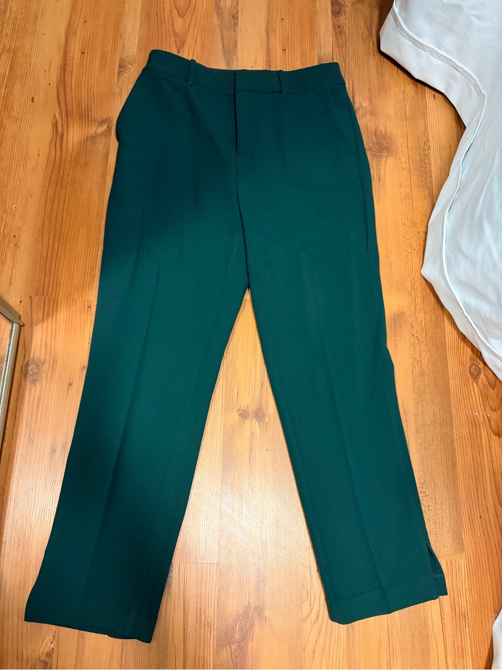 Simon’s Women’s Emerald Green Tailored Dress Pants [1/2 of full suit]